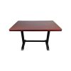 Budget hospitality restaurant tables 115x72cm