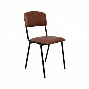 Vanitas stacking chairs cognac