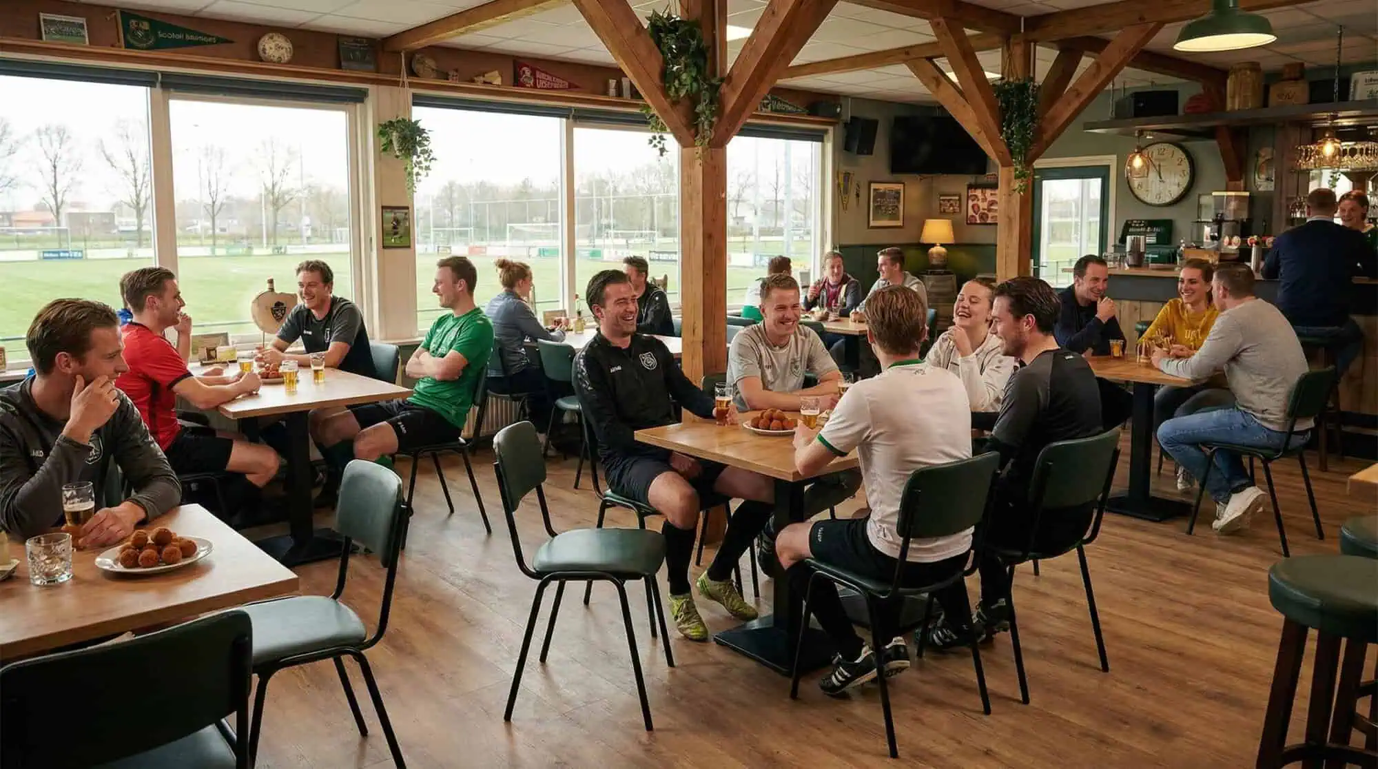 Vanitas stacking chairs green