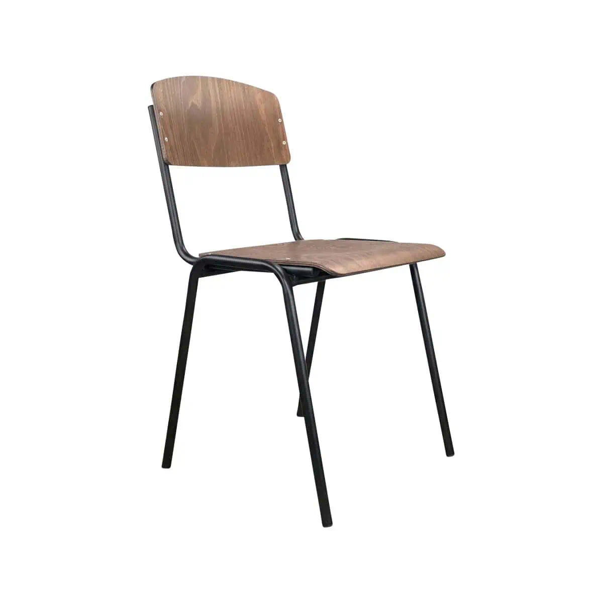 Vanitas vintage school chairs brown