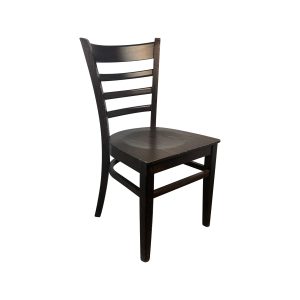 Woodford wooden café chairs dark brown
