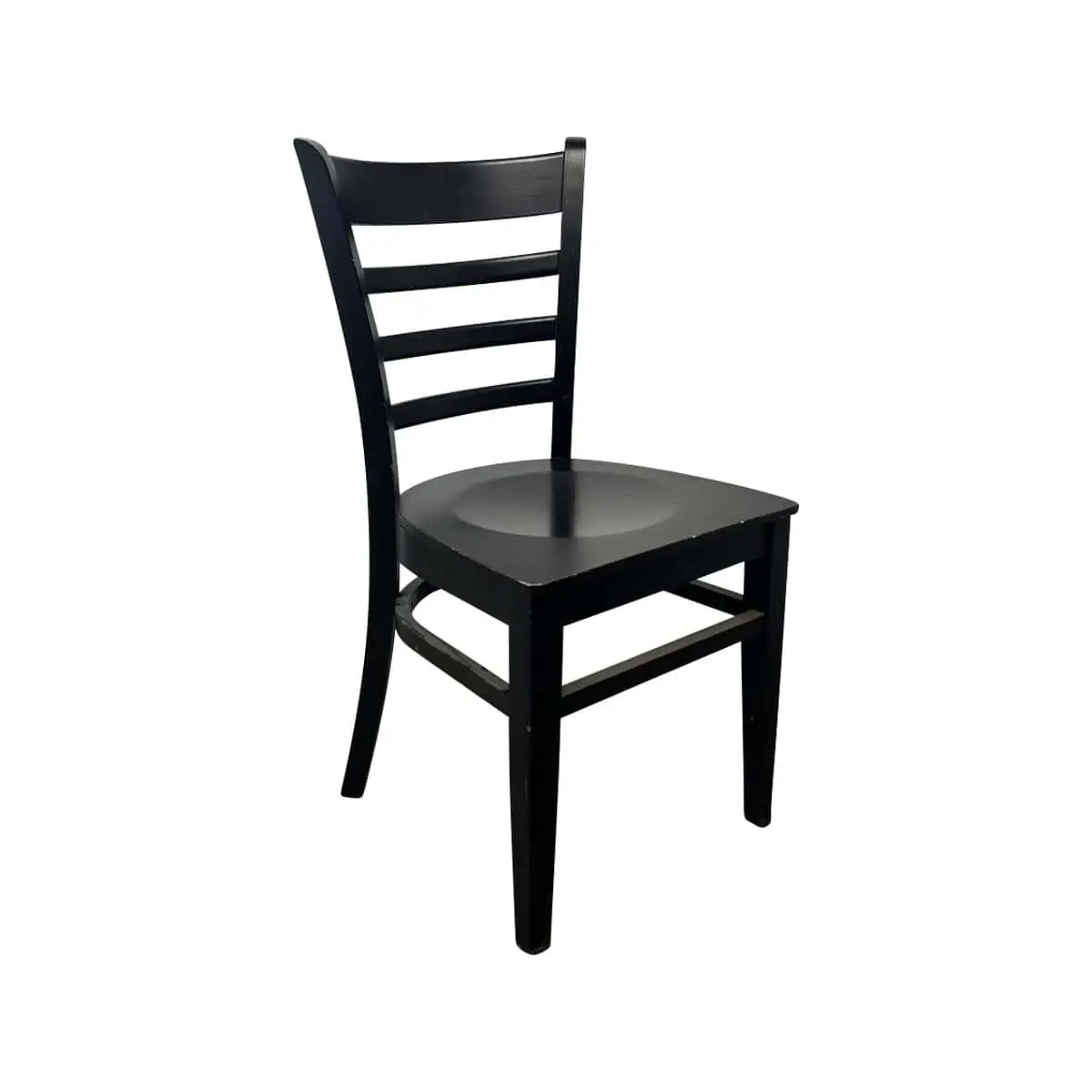 Woodford wooden café chairs black