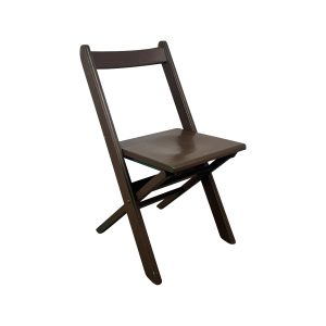 Marais vintage wooden ( terrace ) folding chairs brown